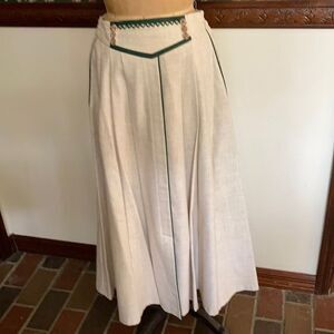 German Lined Skirt